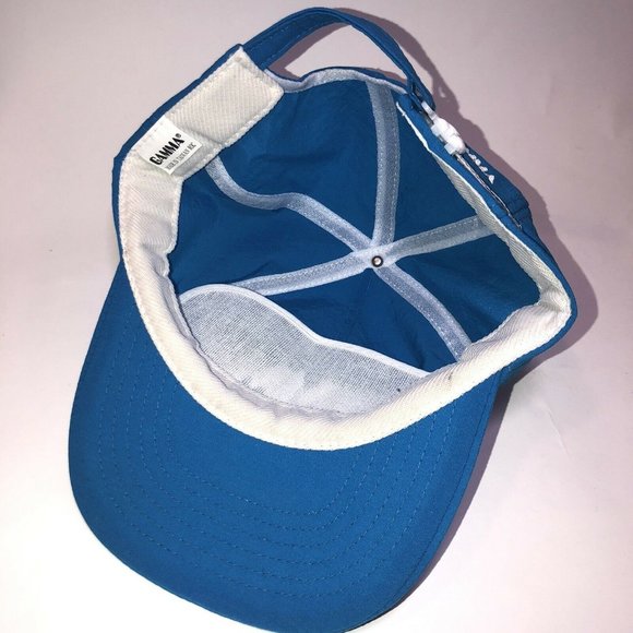 VTG 80s Gamma Trucker Hat Cap Nylon Racket Fraternity Sorority - Picture 7 of 8